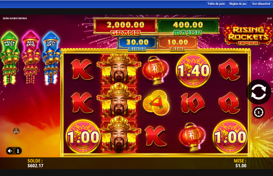 Rising Rockets Emperor carousel image 0