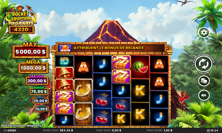 Rocket Eruption Megaways carousel image 0