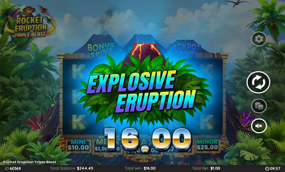 Rocket Eruption Triple Blast carousel image 2
