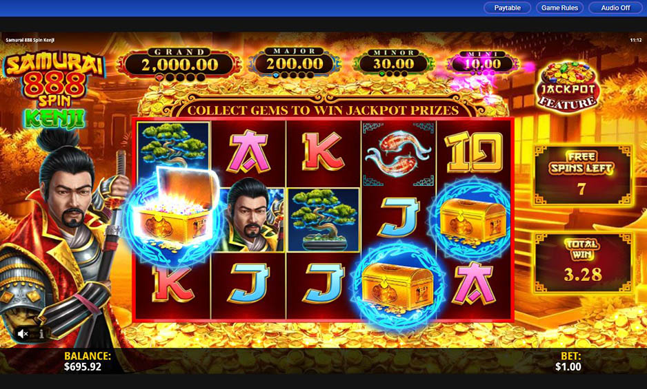 Samurai 888 Spin Kenji carousel image 6