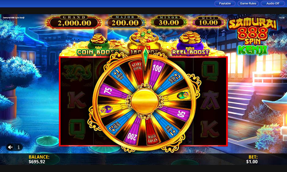 Samurai 888 Spin Kenji carousel image 4