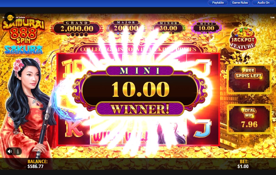 Samurai 888 Spin Sakura carousel image 5