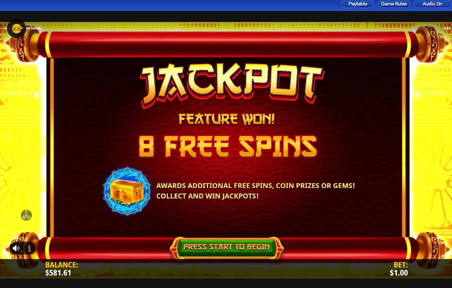 Samurai 888 Spin Sakura carousel image 4