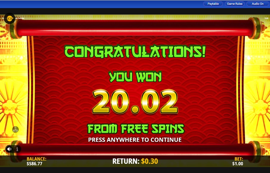 Samurai 888 Spin Sakura carousel image 6