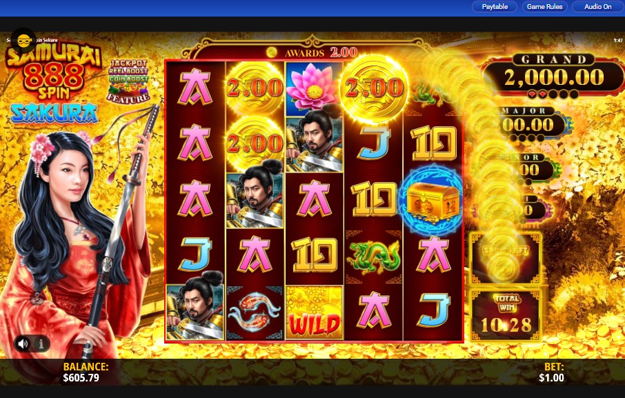 Samurai 888 Spin Sakura carousel image 8