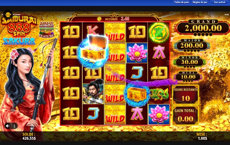 Samurai 888 Spin Sakura carousel image 7