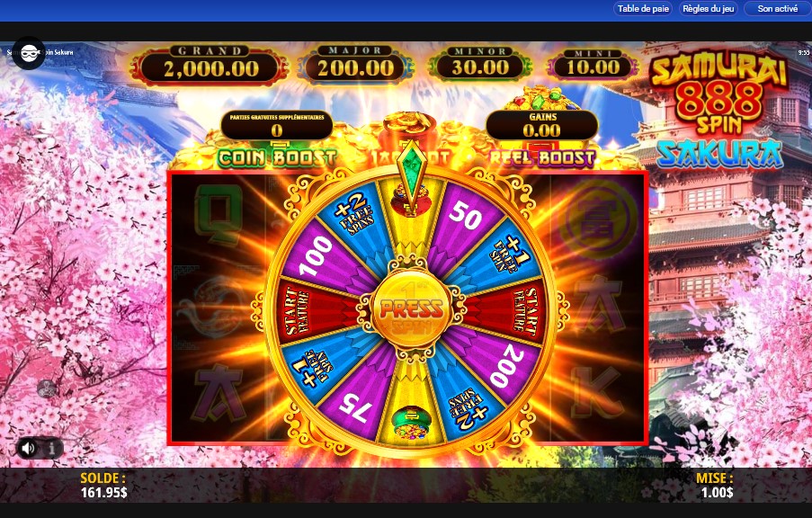 Samurai 888 Spin Sakura carousel image 5