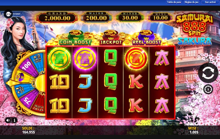 Samurai 888 Spin Sakura carousel image 0