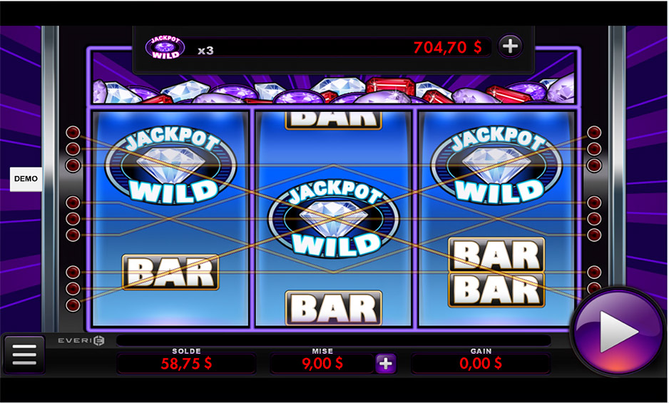 Super Jackpot Wild Gems carousel navigation 4