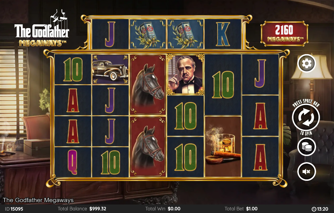 The Godfather Megaways carousel image 1