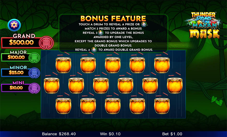 Thunder Drums Mayan Mask carousel image 2