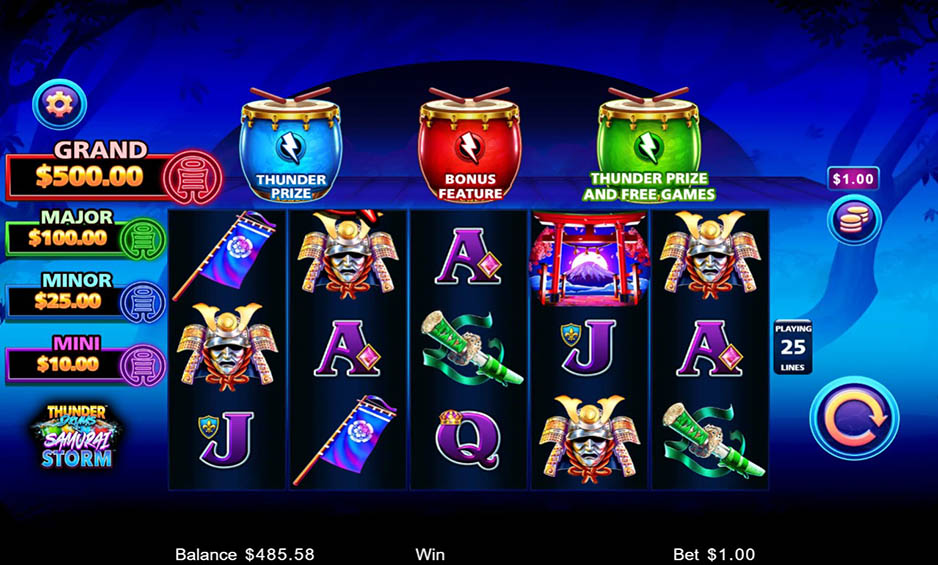 Thunder Drums Samurai Storm carousel image 1