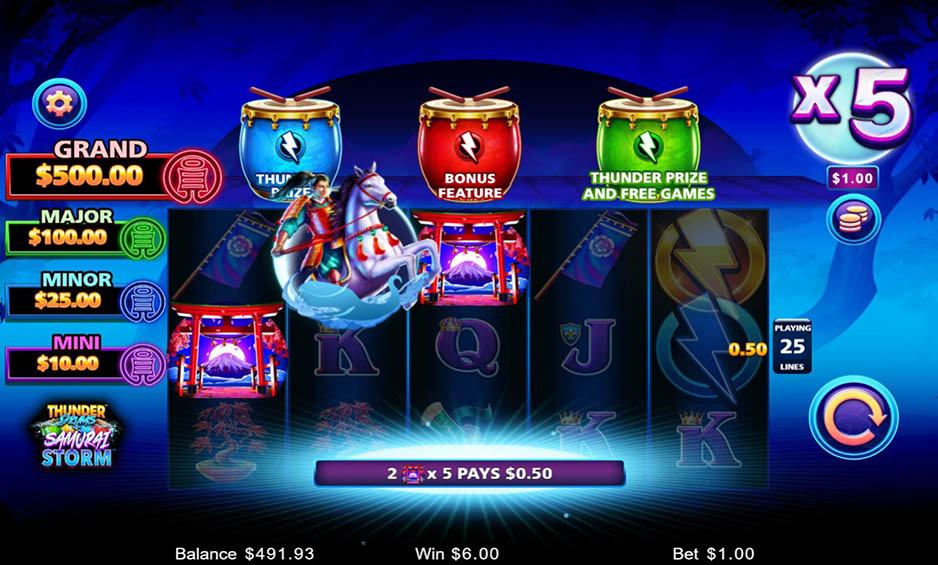Thunder Drums Samurai Storm carousel image 2