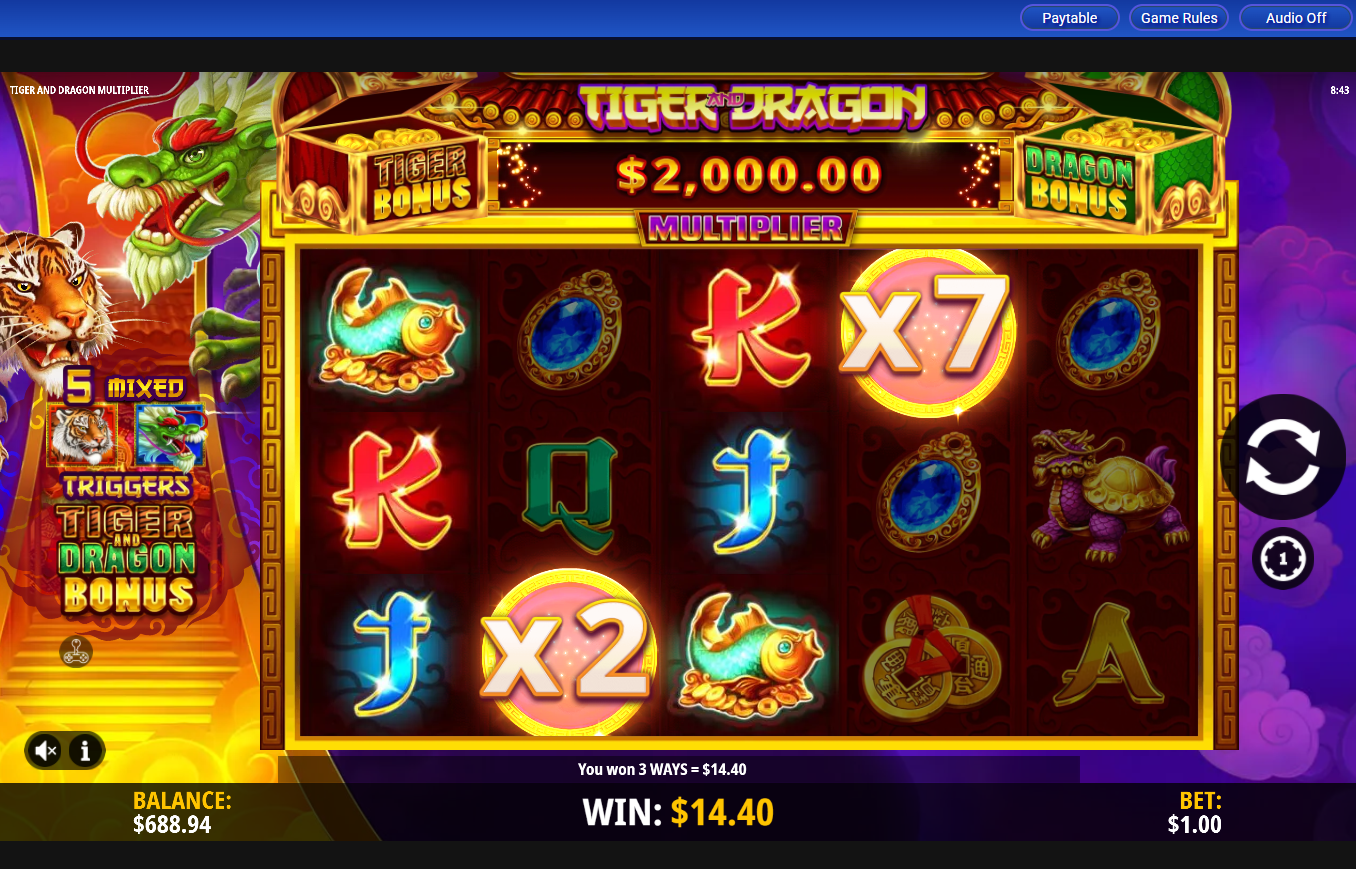 Tiger and Dragon Multiplier carousel image 1