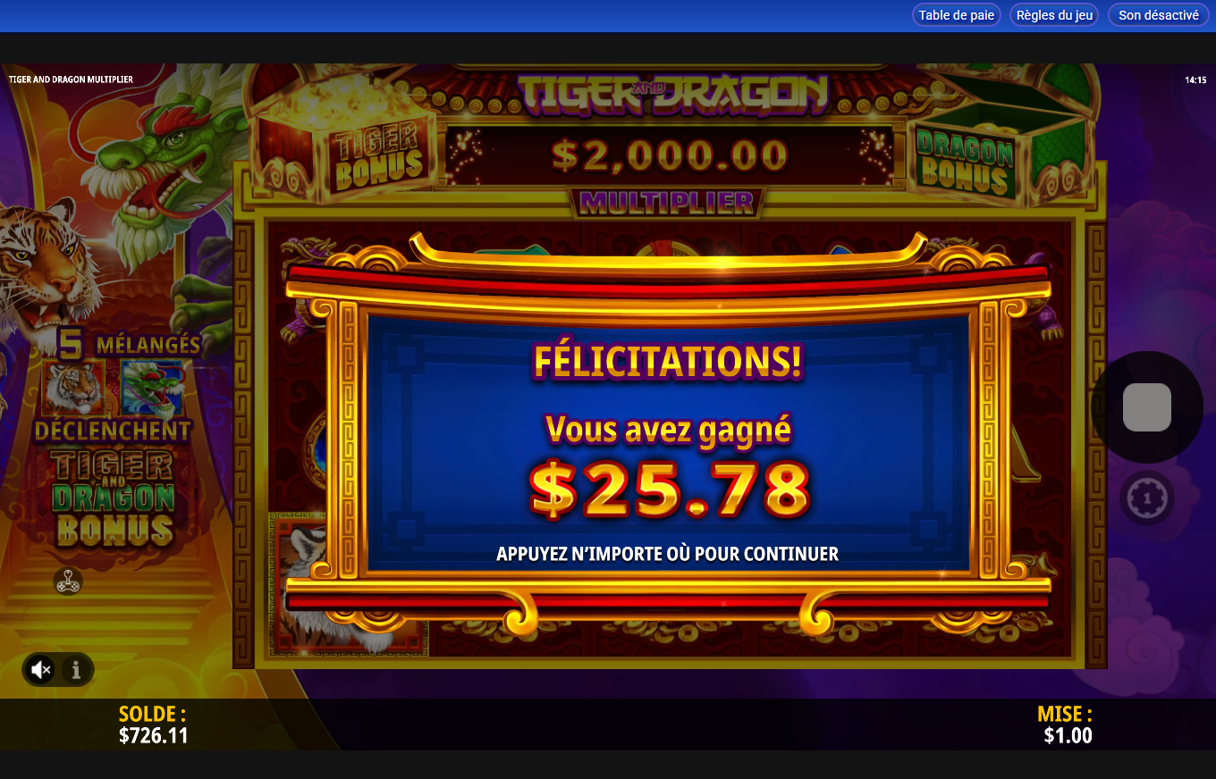 Tiger and Dragon Multiplier carousel image 5