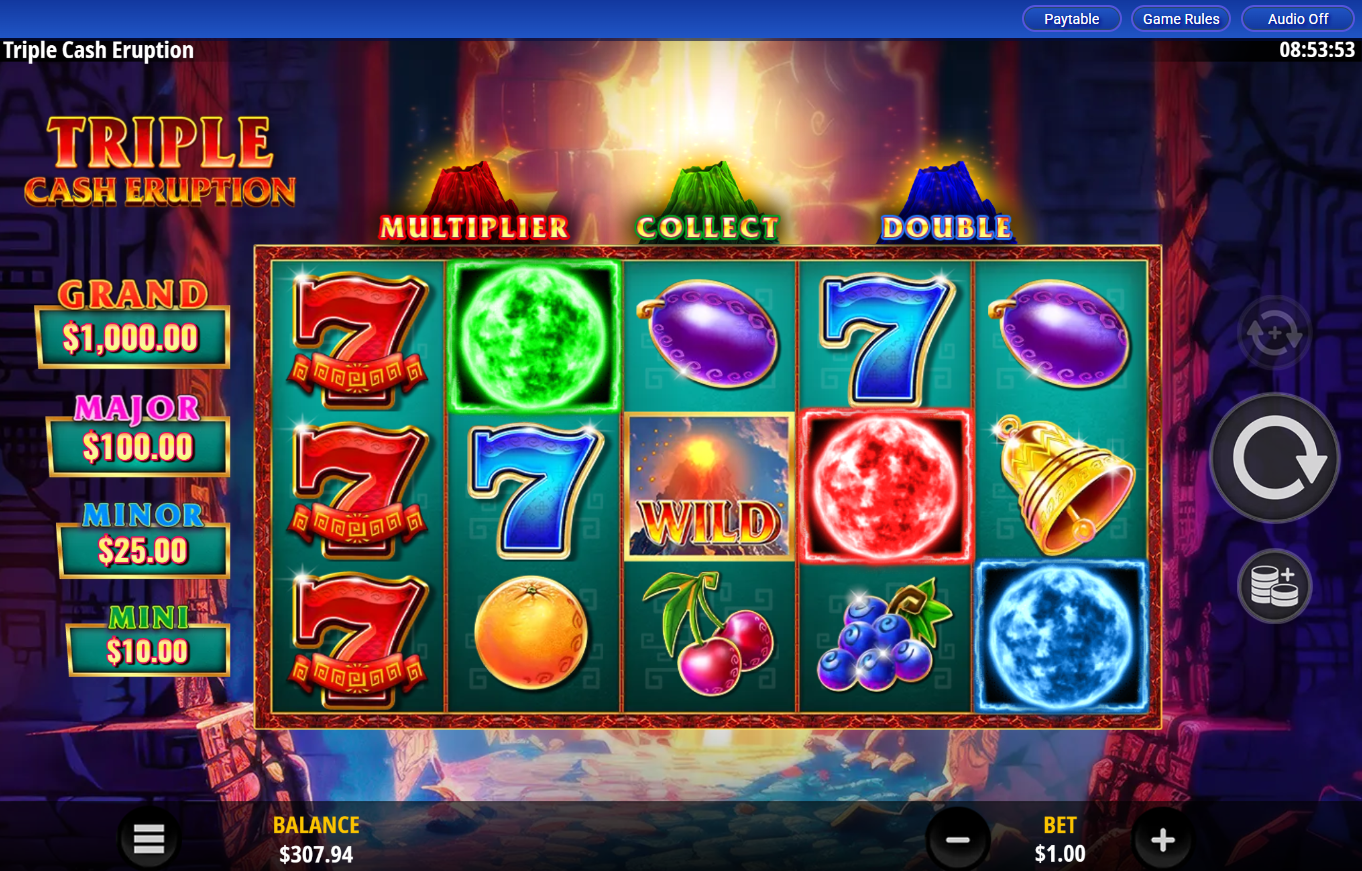 Triple Cash Eruption carousel image 0