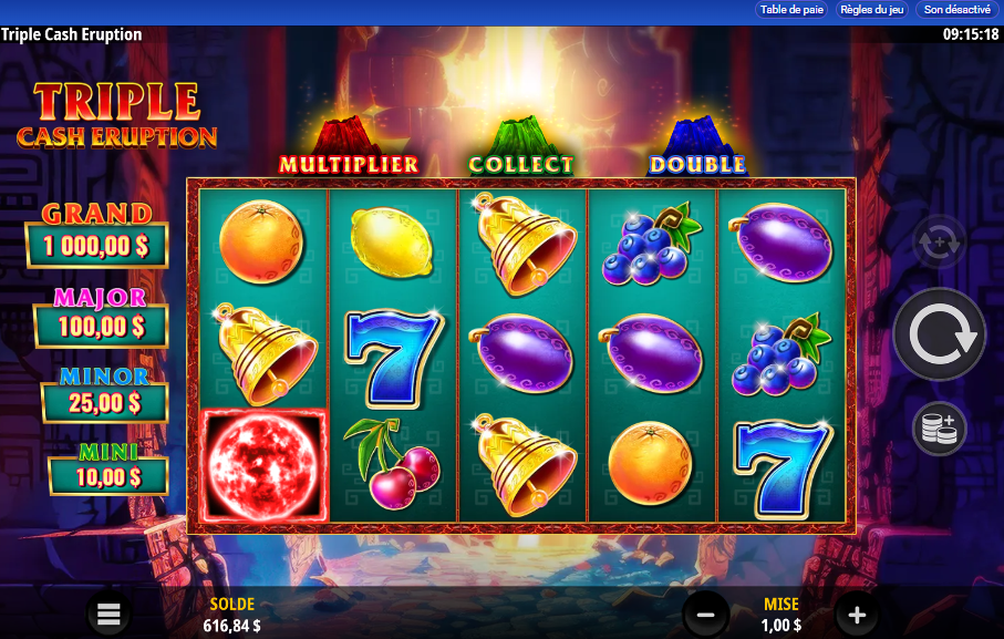 Triple Cash Eruption carousel image 0