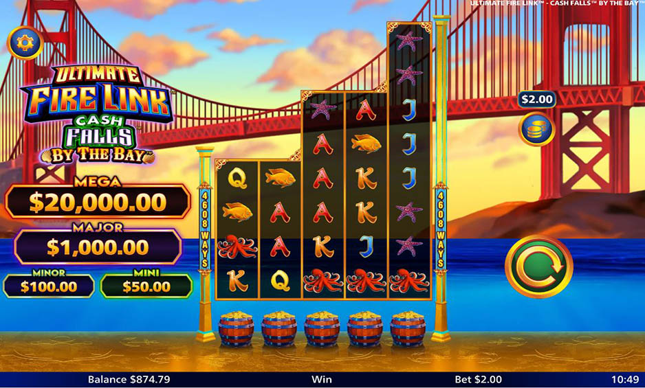 Ultimate Fire Link Cash Falls By The carousel image 1
