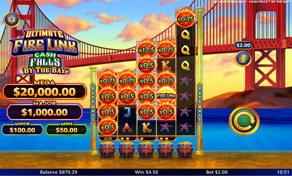 Ultimate Fire Link Cash Falls By The carousel image 2