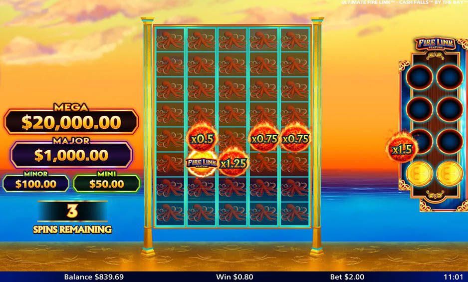Ultimate Fire Link Cash Falls By The carousel image 3