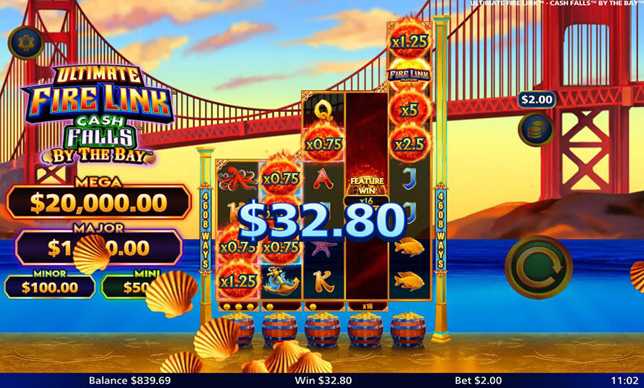 Ultimate Fire Link Cash Falls By The carousel image 5