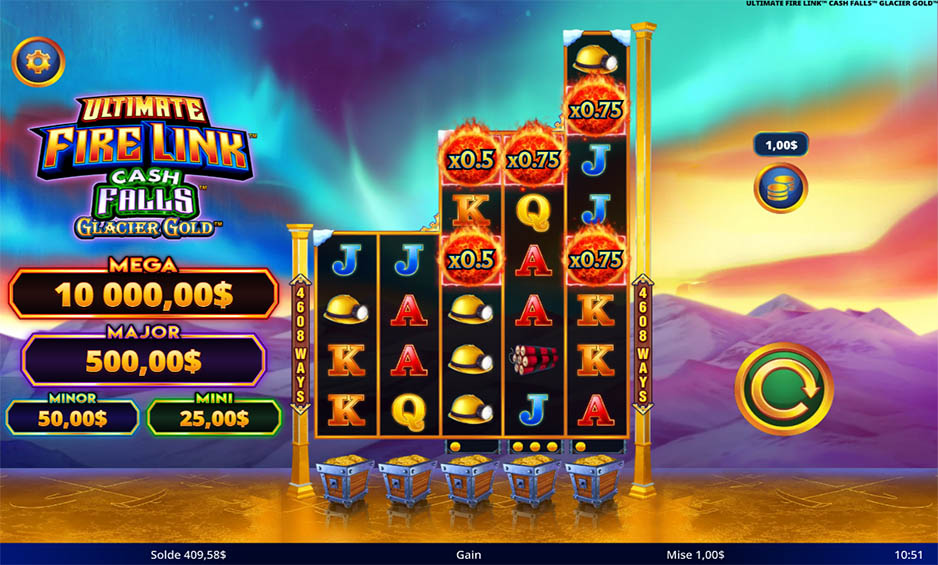 UFL Cash Falls Glacier Gold carousel image 0