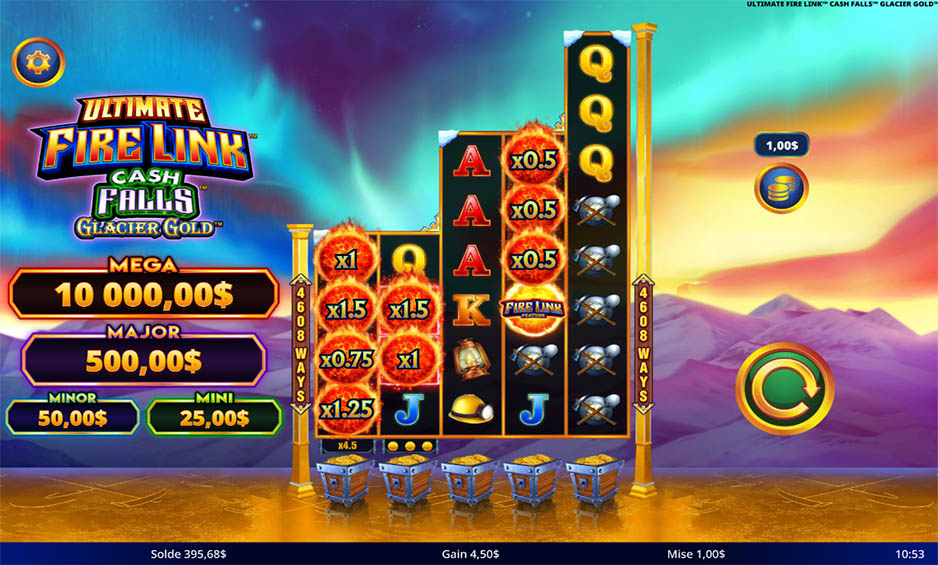 UFL Cash Falls Glacier Gold carousel image 1