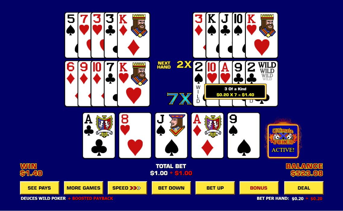 Ultimate X Poker Game Online - Play it for Free