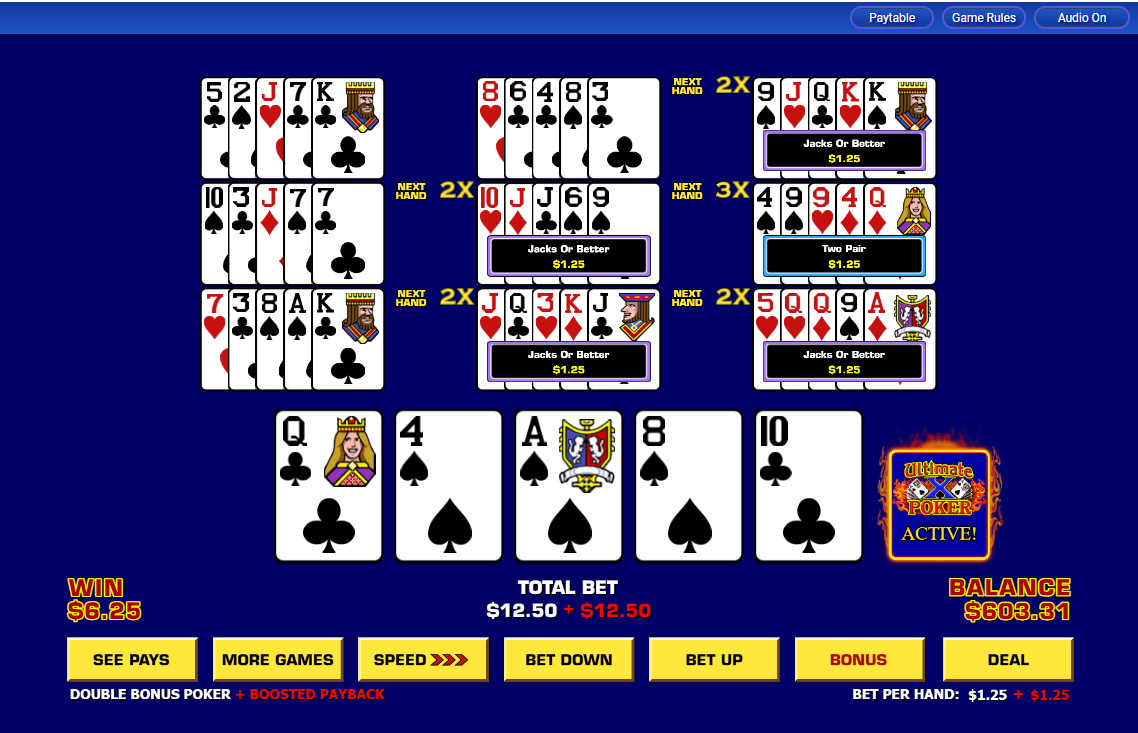 Ultimate X Poker Ten Play carousel image 2
