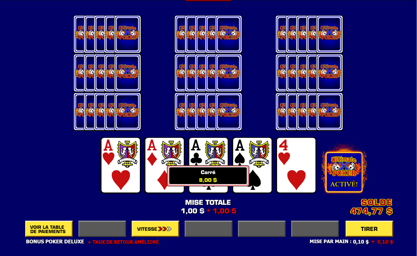 Ultimate X Poker Ten Play carousel image 4