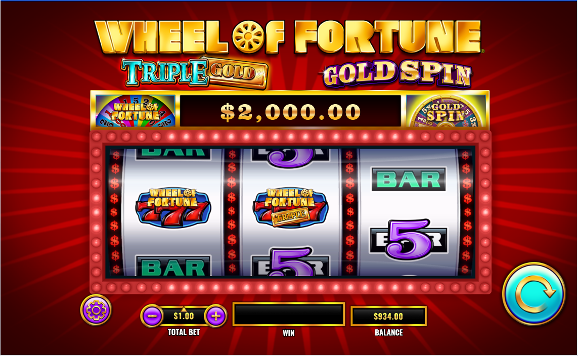 WOF Triple Gold Gold Spin carousel image 0