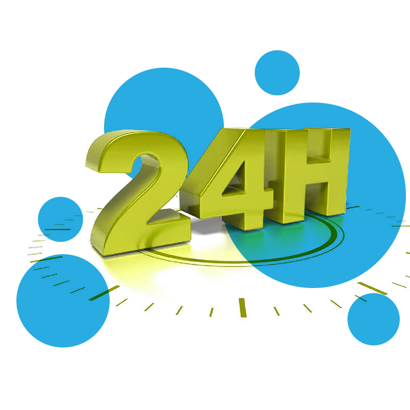image montrant 24 heures.